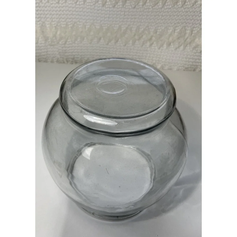 1‎ Gallon Footed Fish Bowl Super Thick Glass Multi Purpose Easy Cleanup Durable